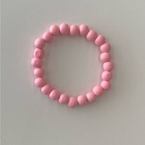 Pink Beaded Kids Bracelet